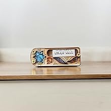 My Daily Styles Jewish Wooden Mezuzah with Prayer Scroll