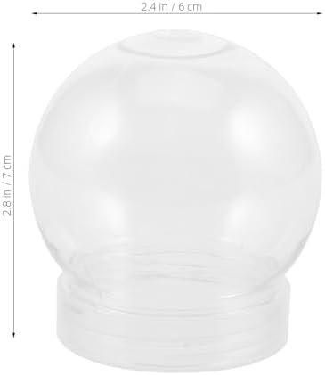 BESTOYARD 15 Pack 28 Inch Snow Globe DIY Kit