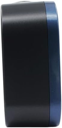 Seiko Kyoda II Non Ticking Alarm Clock 4 Inch Metallic Blue