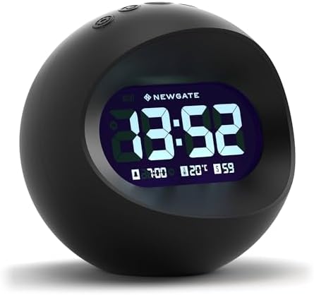 NEWGATE Centre of The Earth Alarm Clock with Retro Design