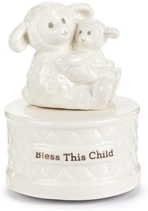DEMDACO Wrapped in Prayer Baby Music Box Figurine