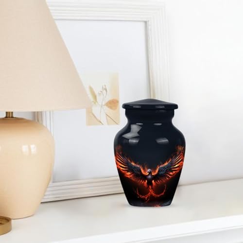 Phoenix Small Urn for Human Ashes - 3 Inch 1 Pcs