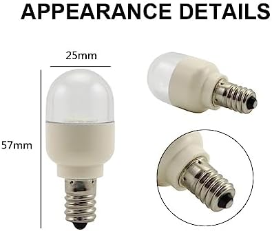 SHOORR 5Pcs Milky Shell LED Night Light Fridge Light