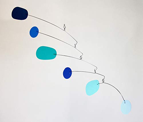 Am I Blue Mobile Hanging Art Sculpture