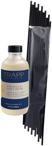 TRAPP No 80 Vanilla Soft Musk Reed Diffuser Refill