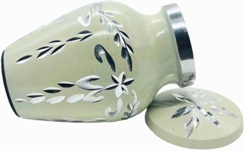 Velvet Box Cremation Urn with Diamond Cutting Design