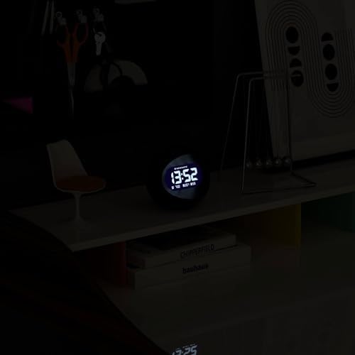 NEWGATE Centre of The Earth Alarm Clock with Retro Design