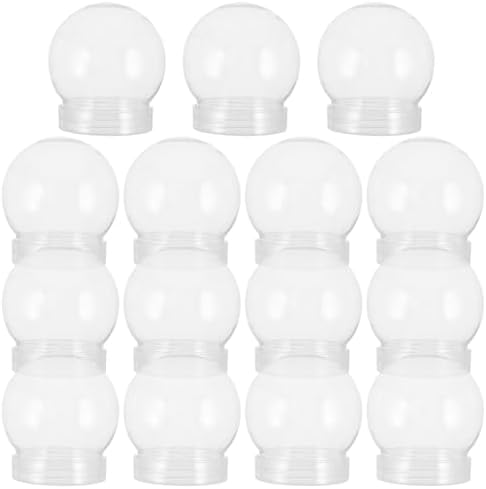 BESTOYARD 15 Pack 28 Inch Snow Globe DIY Kit