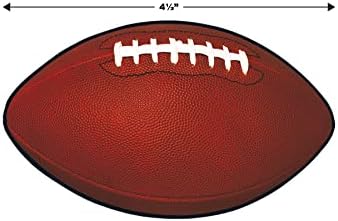 Beistle 60 Mini Football Cut Outs Sports Decor
