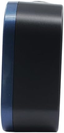 Seiko Kyoda II Non Ticking Alarm Clock 4 Inch Metallic Blue