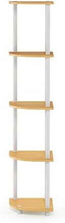 Furinno Turn-N-Tube 5 Tier Corner Display Rack
