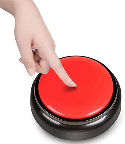 Large Talking Button Clock with Volume Control