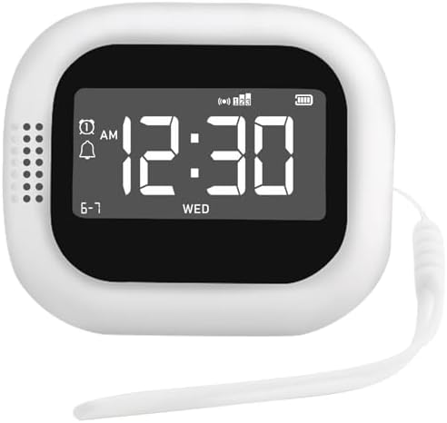 Vibrating Alarm Clock with White Noise and Sleep Sounds