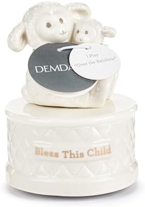DEMDACO Wrapped in Prayer Baby Music Box Figurine