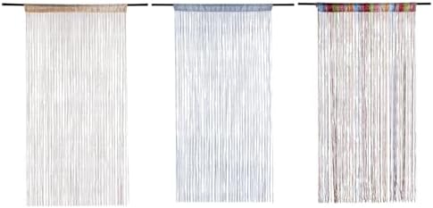 Wedhapy Door Fly Screen Curtain 3937x7874 Inch Tassel Style