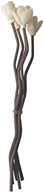 30Pcs Premium Brown Wavy Rattan Diffuser Sticks