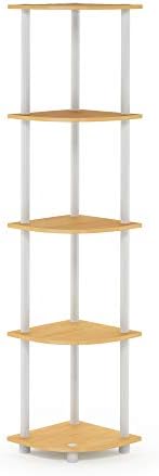 Furinno Turn-N-Tube 5 Tier Corner Display Rack