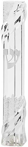 HolYudaica 5 Inch Mezuzah Case with Jerusalem Design