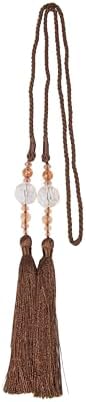 Kenney KN99817 22 Inch Beaded Rope Tassel Holdback