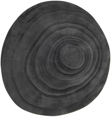Creative Co Op Paulownia Wood Pedestal Black 11 Inch