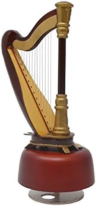 KingPoint Mini Rotating Harp Music Box