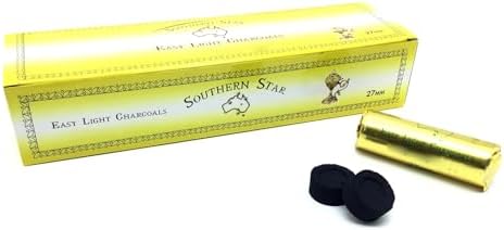 Southern Star Quick Lighting Incense Charcoal Tablets 27mm 120 Tablets