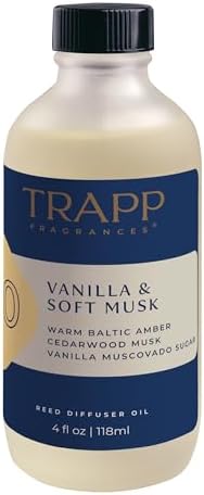 TRAPP No 80 Vanilla Soft Musk Reed Diffuser Refill