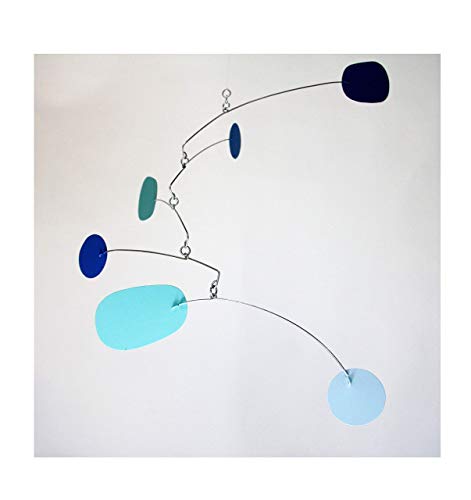 Am I Blue Mobile Hanging Art Sculpture