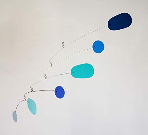 Am I Blue Mobile Hanging Art Sculpture