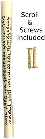 Tamara Baskin Art Glass Twelve Tribes Mezuzah