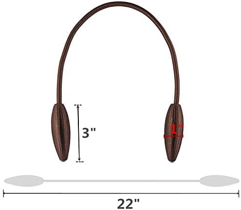 4 Pack Coffee Twist Curtain Holdbacks Decorative Tiebacks