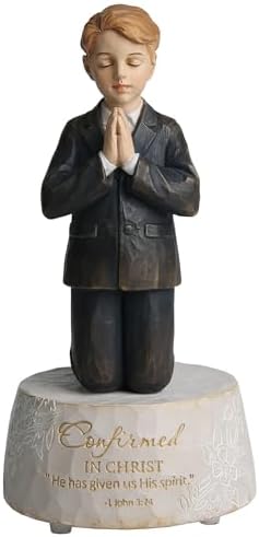 Grace4Joy Music Box Figurines Confirmation Religious Gifts