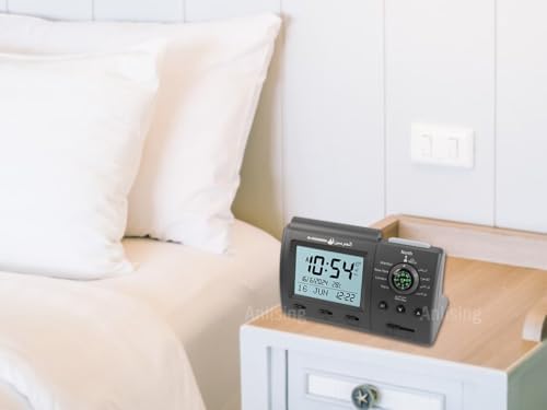 Anlising Islamic Azan Alarm Table Clock with Prayer Times