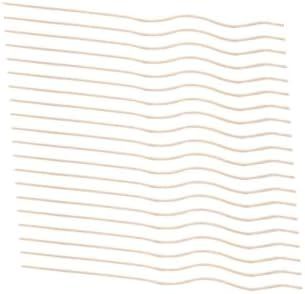 20pcs Wavy Rattan Aroma Diffuser Sticks for Home