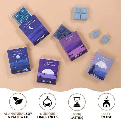 Folkulture Wax Melts Set of 5 Fragrance Melts 30pc