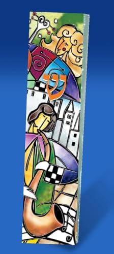 Tamara Baskin Art Glass Graphic Music Mezuzah