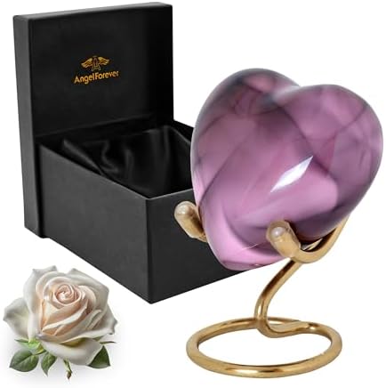 Heart Urn for Human Ashes - Mini Keepsake