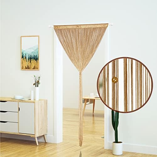 YaoYue Beaded Curtain Door String for Privacy Decor