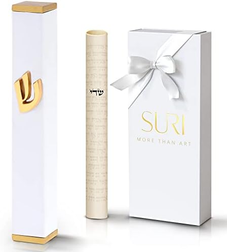 SURI Car Mezuzah with Travelers Prayer