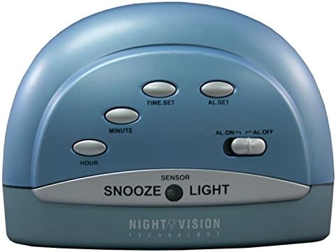 Equity by La Crosse Night Vision Alarm Clock with Super Glow Backlight