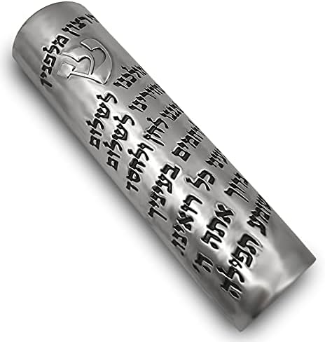 Talisman4u Protection Car Mezuzah with Hebrew Travelers Prayer Scroll