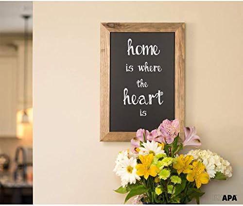 Ilyapa Rustic Wooden Magnetic Chalkboard Sign 12x16