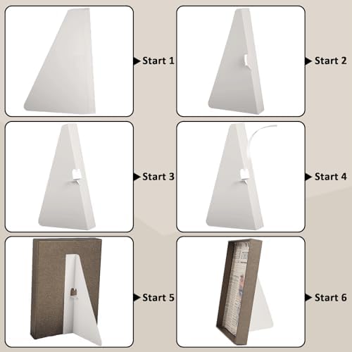 100 PCS 9 Inch Self Stick Cardboard Easel Backs