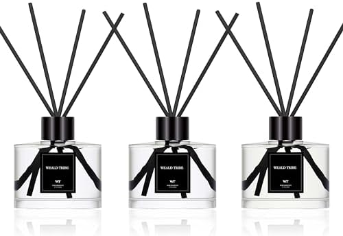 WEALD TRIBE Reed Diffuser Set Of 3 For Fresh Air
