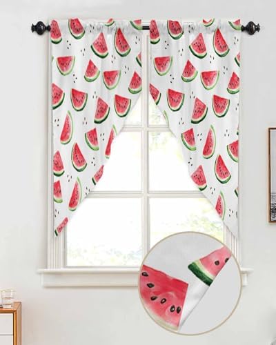 Swag Curtain Valance for Windows 28x36in Pack of 2