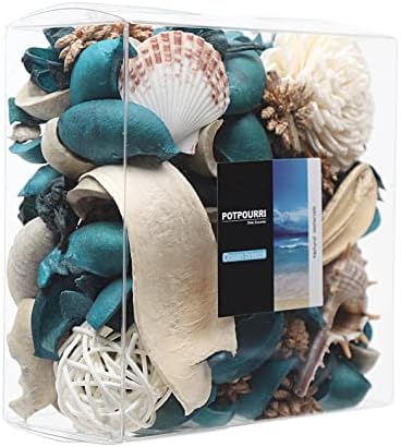 Qingbei Rina Ocean Breeze Potpourri with Blue Decor