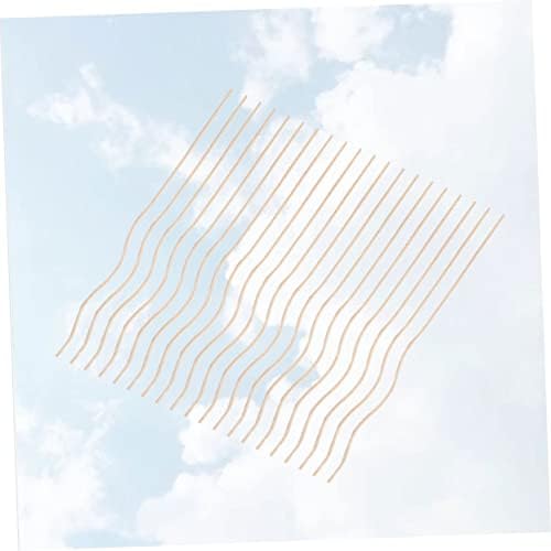 20pcs Wavy Rattan Aroma Diffuser Sticks for Home