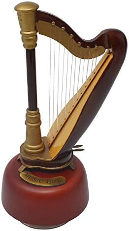 KingPoint Mini Rotating Harp Music Box