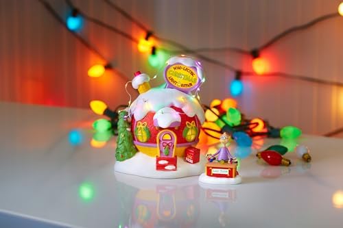 Department 56 Dr Seuss Grinch Village Lightbulb Tester Figurine