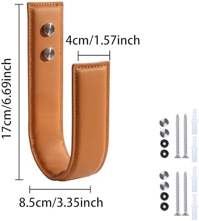 OCIOLI 2 Pack Modern Curtain Holdbacks